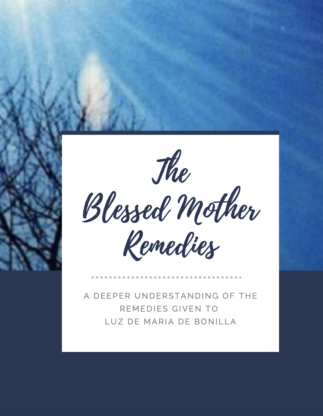 Luz de Maria Remedies